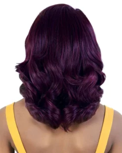 Wigs For Black Women LDP-Estee | Lace Front & Lace Part Synthetic Wig By Motown Tress