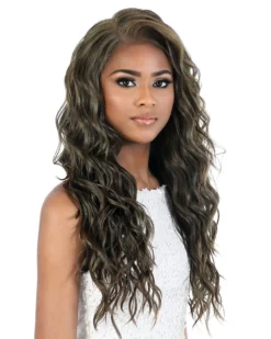 Wigs For Black Women LS137 Fox | Lace Front Synthetic Wig By Motown Tress