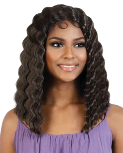 LDP-Crmp15 | Lace Front & Lace Part Synthetic Wig By Motown Tress
