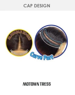 LDP-Curve5 | Lace Front & Lace Part Synthetic Wig By Motown Tress 15 LDP-Curve5 | Lace Front & Lace Part Synthetic Wig By Motown Tress