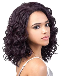 HBL Joya | Lace Front Human Hair Blend Wig By Motown Tress