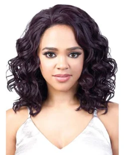 HBL Joya | Lace Front Human Hair Blend Wig By Motown Tress