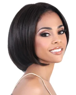 Wigs For Black Women HNBLP Pat | Lace Front Remy Human Hair Wig By Motown Tress