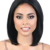 HPL3 Brit | Lace Front Human Hair Wig By Motown Tress