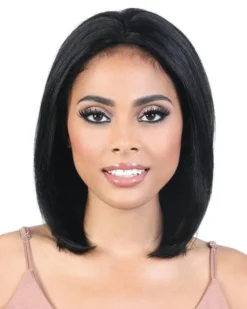 HPL3 Brit | Lace Front Human Hair Wig By Motown Tress