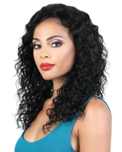 Wigs For Black Women HPLP360-55 | Lace Front Human Hair Wig By Motown Tress