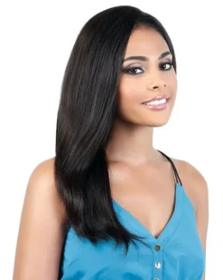 Wigs For Black Women HPLP360-55 | Lace Front Human Hair Wig By Motown Tress
