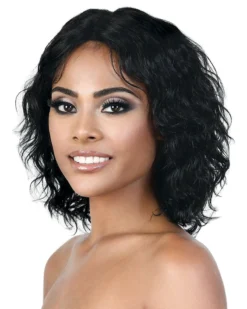 Wigs For Black Women HPLFP Vela | Lace Front Remy Human Hair Wig By Motown Tress