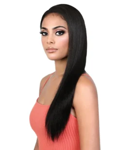 Wigs For Black Women HPL3 ST26 | Lace Front Remy Human Hair Wig By Motown Tress