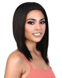 HPL3 ST16 | Lace Front Remy Human Hair Wig By Motown Tress Wigs For Black Women