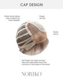 Reese PM (Exclusive) | Monofilament Synthetic Wig By Noriko