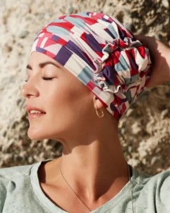 Best Wig Outlet Lotus Printed Turban Headwear