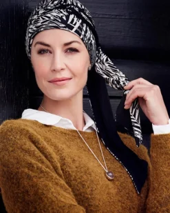 Best Wig Outlet Mantra Long Printed Scarf Headwear