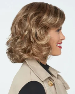Wigs For Women Brave The Wave | Lace Front & Monofilament Part Synthetic Wig By Raquel Welch