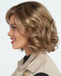 Wigs For Women Brave The Wave | Lace Front & Monofilament Part Synthetic Wig By Raquel Welch