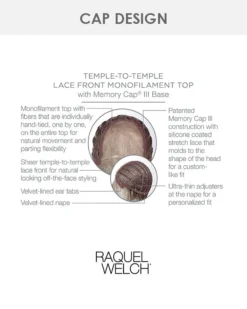 Flirting With Fashion | Lace Front & Monofilament Top Synthetic Wig By Raquel Welch 15 Flirting With Fashion | Lace Front & Monofilament Top Synthetic Wig By Raquel Welch