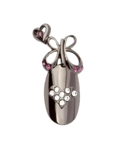 Stephen Nail Jewelry Butterfly (Medium Black)