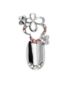 Stephen Nail Jewelry Clover (Medium-Silver)