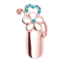 Stephen Nail Jewelry Flower (Small-Pink Gold)