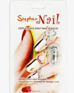 Stephen Nail Jewelry Flower (Small-Silver)