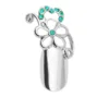 Stephen Nail Jewelry Flower (Small-Silver)