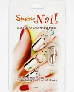Stephen Nail Jewelry Flower (Medium-Pink Gold)