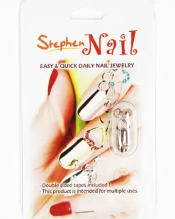Stephen Nail Jewelry Triple Hearts (Small-Pink Gold)