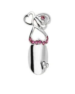 Stephen Nail Jewelry Triple Hearts (Small-Silver)