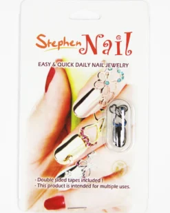 Stephen Nail Jewelry Triple Hearts (Medium-Black)