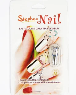 Stephen Nail Jewelry Triple Hearts (Medium-Silver)