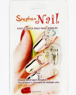 Stephen Nail Jewelry Twin Hearts (Small-Gold)