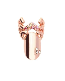 Stephen Nail Jewelry Wing (Small-Pink Gold)