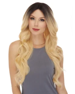 Wigs For Women HBL Alison | Lace Front Human Hair Blend Wig By Sepia