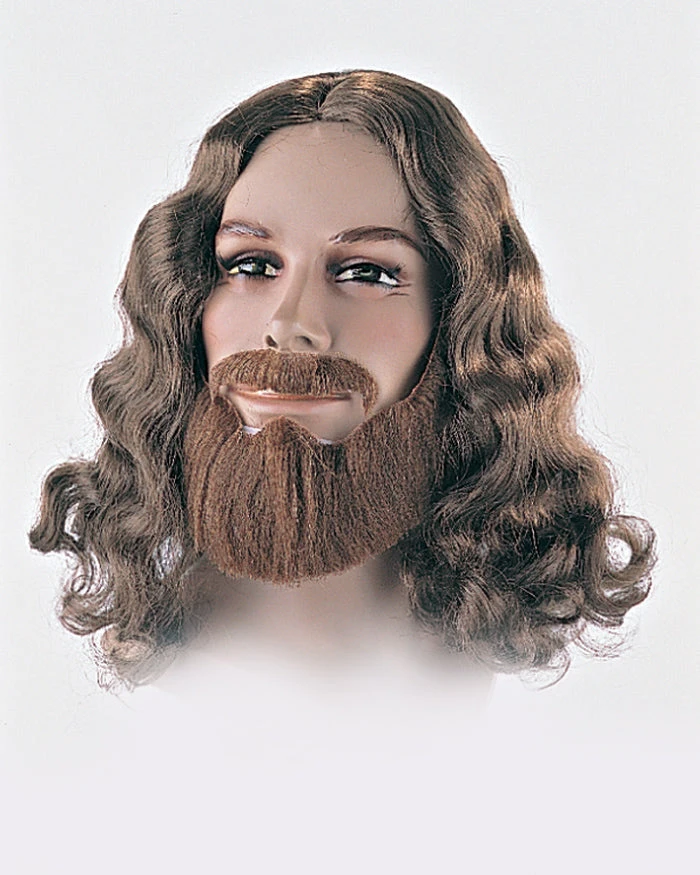 Jesus Wig Set By Sepia Costume Wigs 4 Jesus Wig Set By Sepia Costume Wigs