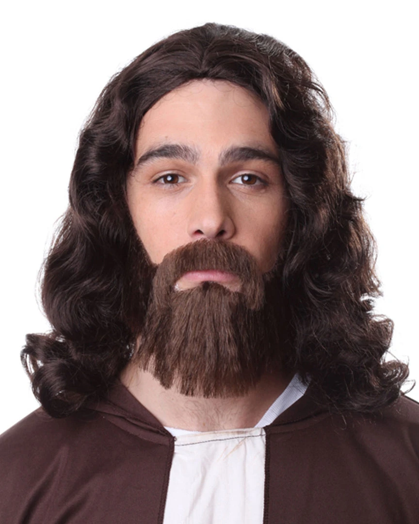 Jesus Wig Set By Sepia Costume Wigs 3 Jesus Wig Set By Sepia Costume Wigs