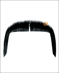 Fu Manchu | Human Hair Moustache By Sepia Costume Wigs