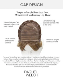 Spotlight | Lace Front & Monofilament Synthetic Wig By Raquel Welch Wigs For Women