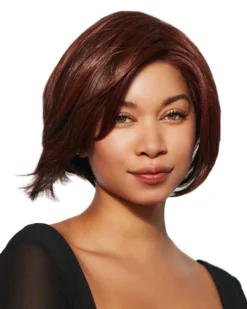 Wigs For Women Angled Bob | Lace Front & Monofilament Part Synthetic Wig By TressAllure 15 Wigs For Women Angled Bob | Lace Front & Monofilament Part Synthetic Wig By TressAllure