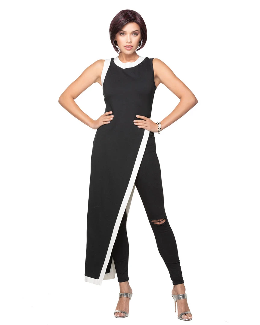 Wigs For Women Angled Bob | Lace Front & Monofilament Part Synthetic Wig By TressAllure 10 Wigs For Women Angled Bob | Lace Front & Monofilament Part Synthetic Wig By TressAllure