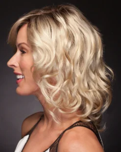 Wigs For Women Mia | Lace Front & Monofilament Part Synthetic Wig By TressAllure