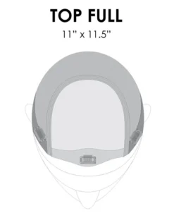 Top Full 18 Inch HH (Exclusive) | Monofilament Remy Human Hair Toppers By Jon Renau