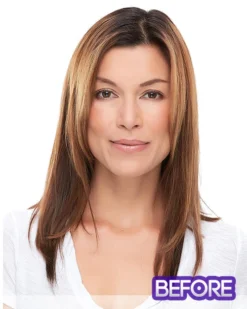 Top Smart 18 Inch | Lace Front & Monofilament Synthetic Hair Toppers By Jon Renau 18~26 Inch