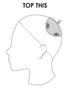 8~12 Inch Top This 8 Inch (Exclusive) | Monofilament Remy Human Hair Toppers By Jon Renau