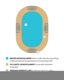 EasiPart Medium HD 12 Inch (Exclusive) | Monofilament Synthetic Hair Toppers By Jon Renau