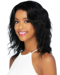 Wigs For Black Women Belen | Lace Front Remy Human Hair Wig By Vivica Fox