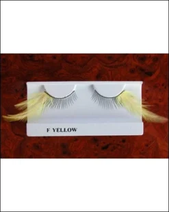 Best Wig Outlet F Yellow Eyelashes