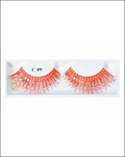 Best Wig Outlet C09 Eyelashes (Red/Silver)