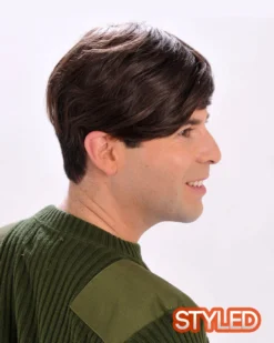 400 | Men's Human Hair Toupee By Wig Pro Toupee For Men