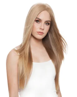 Sales Items F Top Blend LH | Monofilament Human Hair Wiglet By Wig Pro