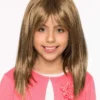 Alyssa V-Mono | Kids Lace Front & Monofilament Synthetic Wig By Wig Pro Wigs For Kids